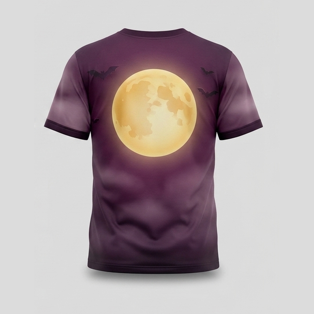 Haunted Castle Harvest Full Moon Aop Tshirt