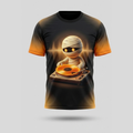 Retro Mummy Vinyl Record Dj Aop Tshirt
