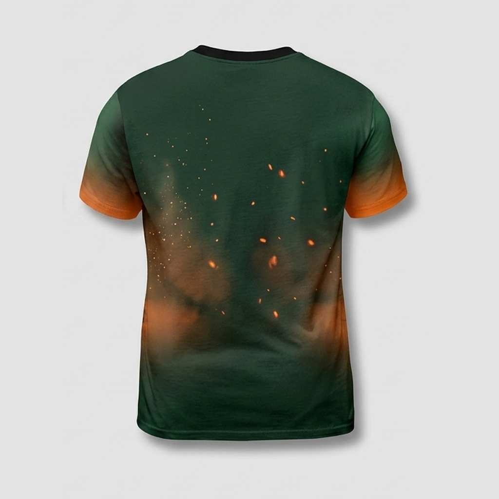 Campfire Ghost Marshmallow Roast Aop Tshirt