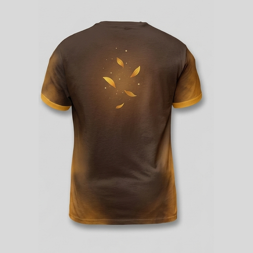 Autumn Moonlit Sunflower Skeleton Hand Aop Tshirt