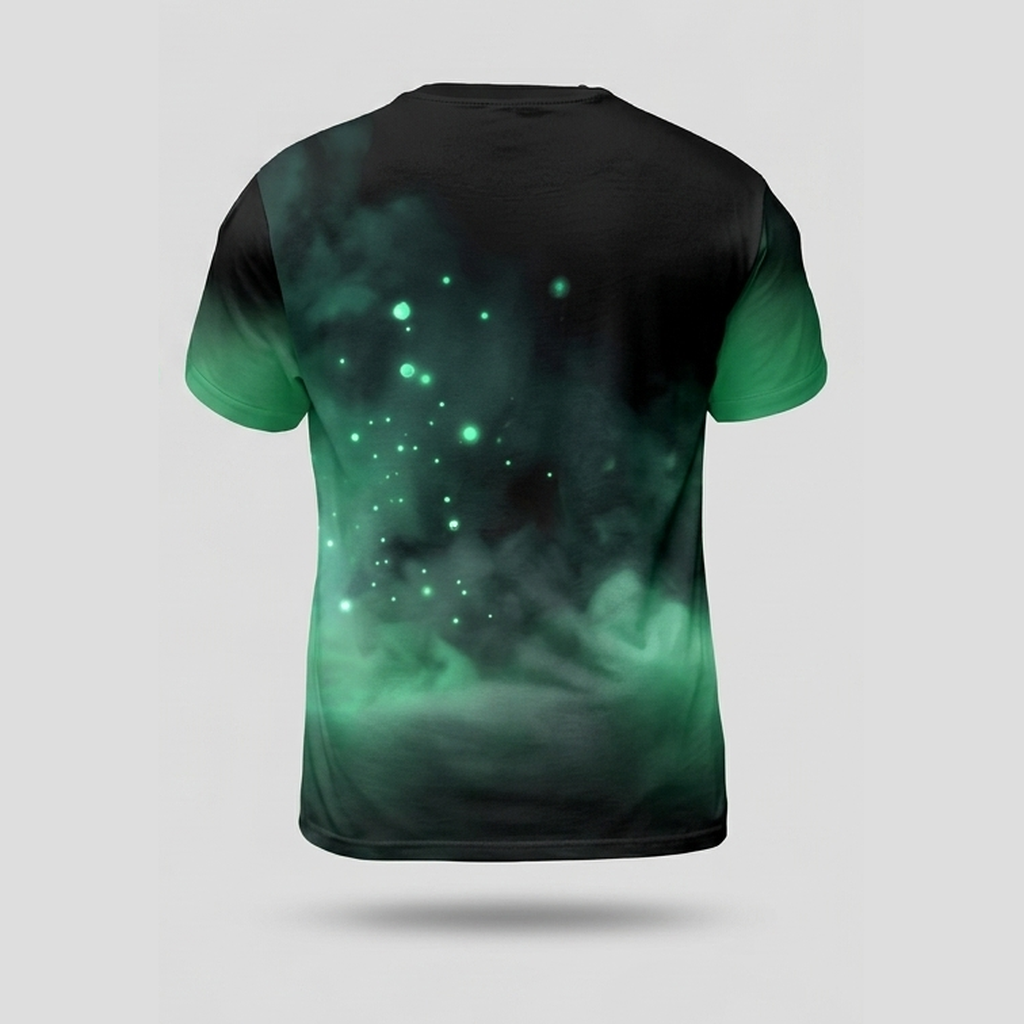 Glowing Magic Witch Cauldron Bubbles Aop Tshirt